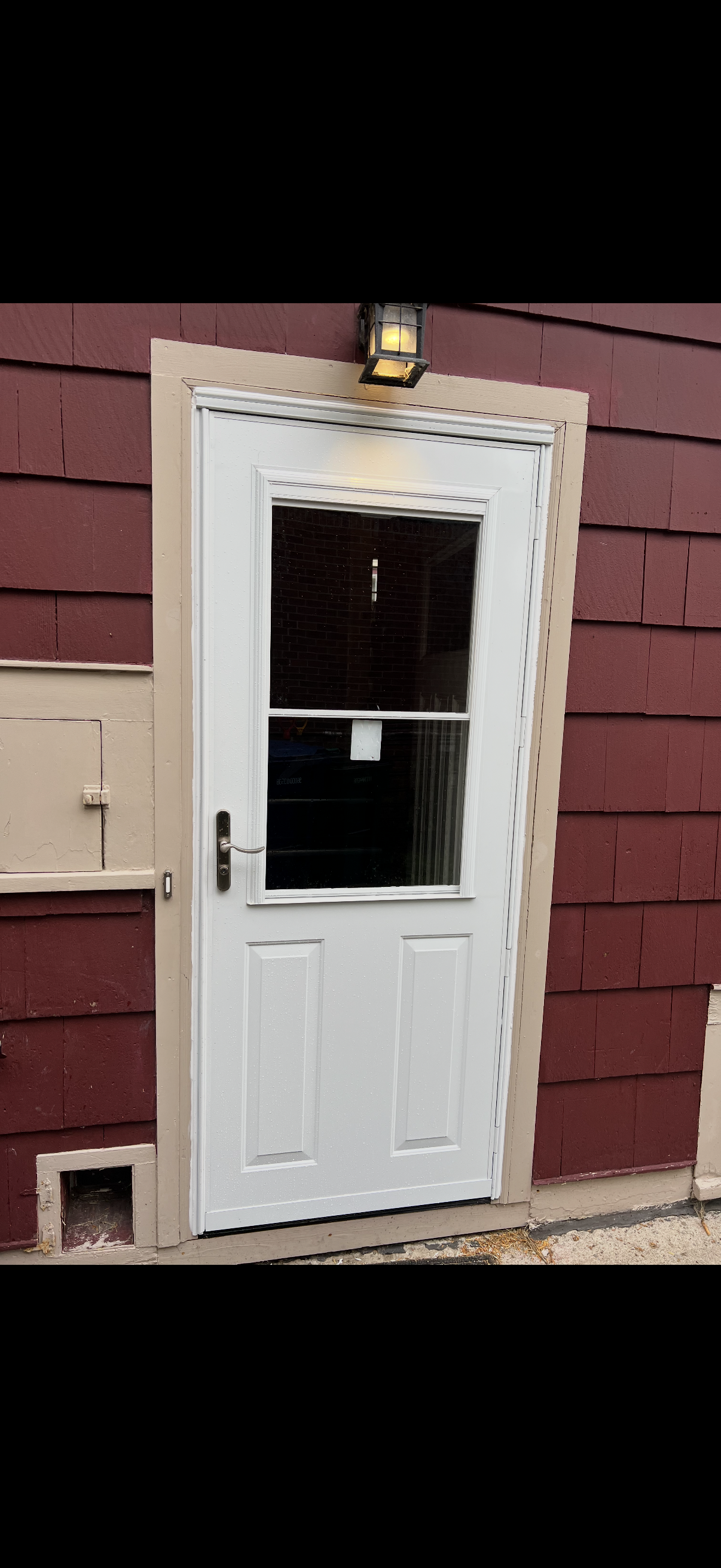 Storm Door Addition